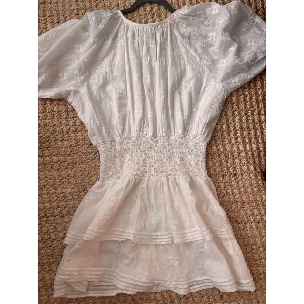 NWOT Cleobella Bri Mini Dress- White, XS $218 - Picture 8 of 10